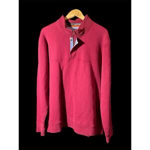 Men’s Orvis Quarter-Zip Fleece Pullover - Size Extra Large, Cozy Soft